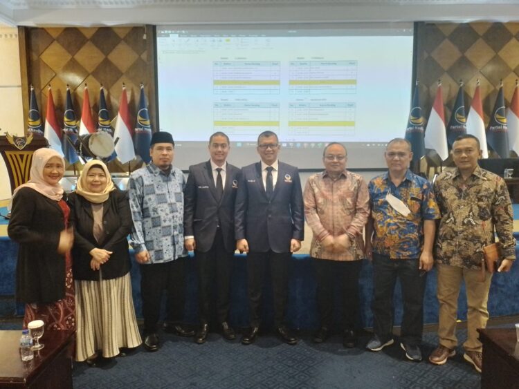 POLITIK: DPW NasDem DKI Jakarta Gandeng Forsiladi untuk Seleksi Caleg Berkualitas