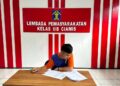 Lapas Ciamis Fasilitasi Ujian Sekolah Paket B Bagi Warga Binaan Peserta Didik Paket B