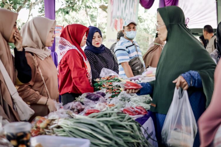 Kendalikan Inflasi, Dinas Pertanian dan Ketahanan Pangan Kab. Ciamis Gelar Pangan Murah