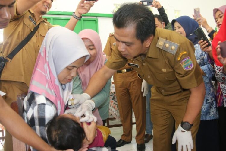 Wabup Yana Ajak Masyarakat Dukung Sub PIN Polio di Kabupaten Ciamis