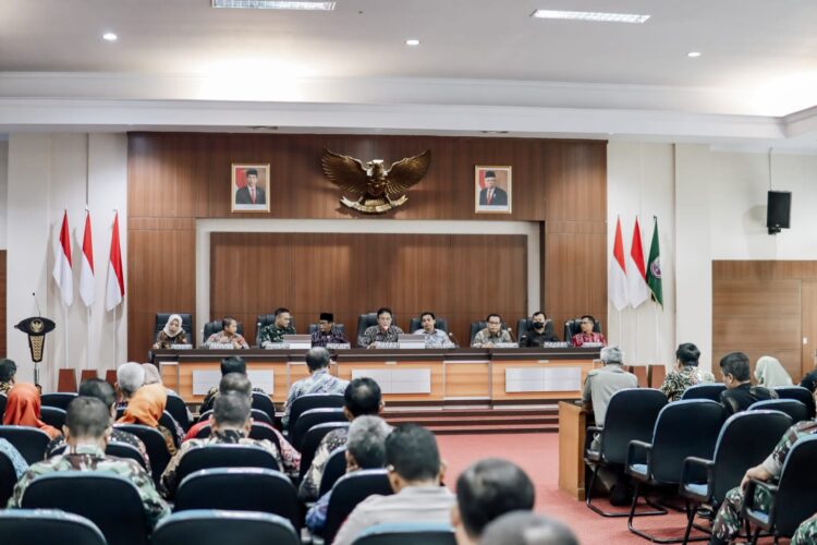 Bupati Ciamis Pimpin Rapat Pengamanan Idul Fitri, Kapolres Apresiasi Kematangan Skema dan Persiapan Kab. Ciamis Hadapi Libur Idul Fitri