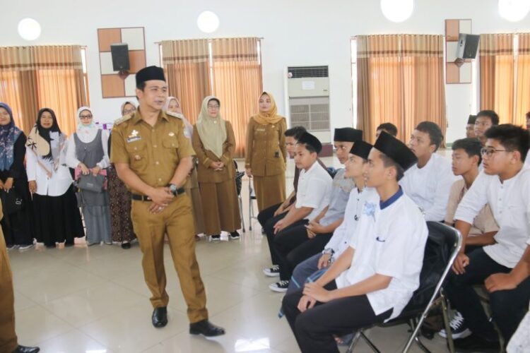 Pesantren Ramdahan 1444 H di Ciamis Masih Konsisten Digelar, Wabup Ciamis Sambut Kedatangan Peserta Gelombang II