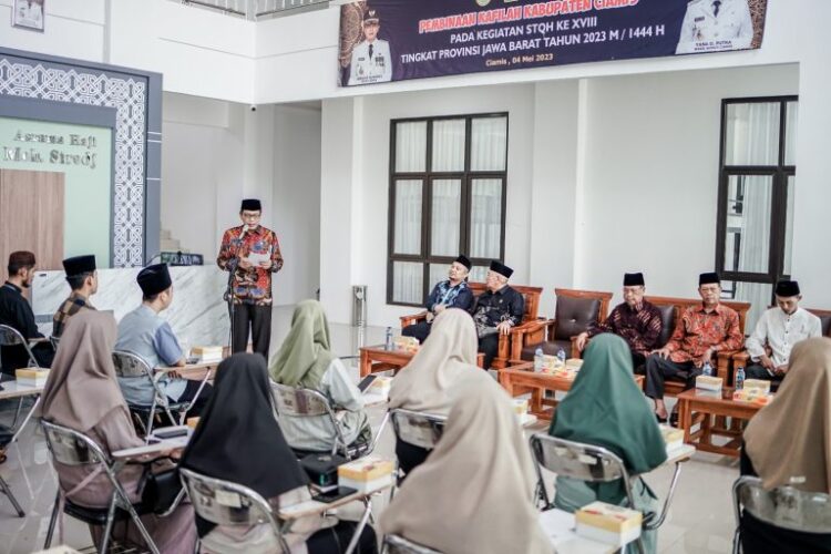 Jelang STQH Tingkat Jabar, Sekda Ciamis Harapkan LPTQ Dapat Berikan Pembinaan Maksimal