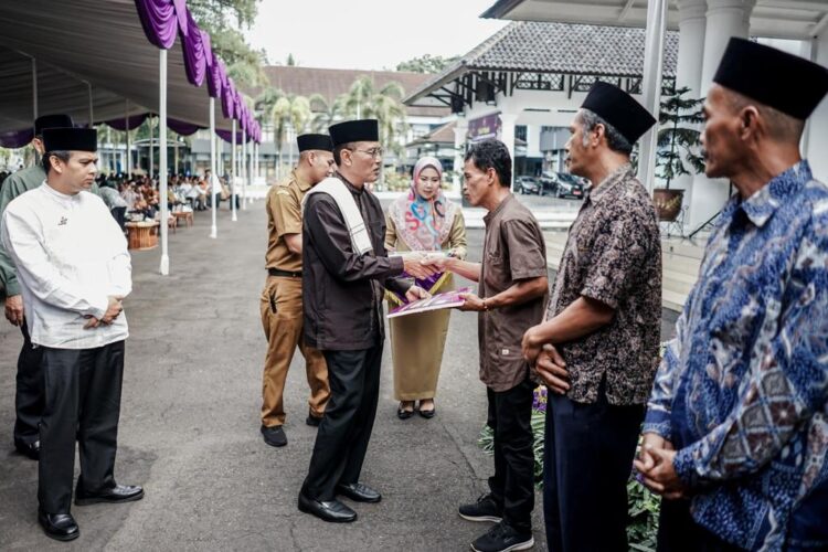 Halal Bi Halal Pemkab Ciamis, Bupati Ajak Masyarakat Perkokoh Silaturrahmi dan Persaudaraan