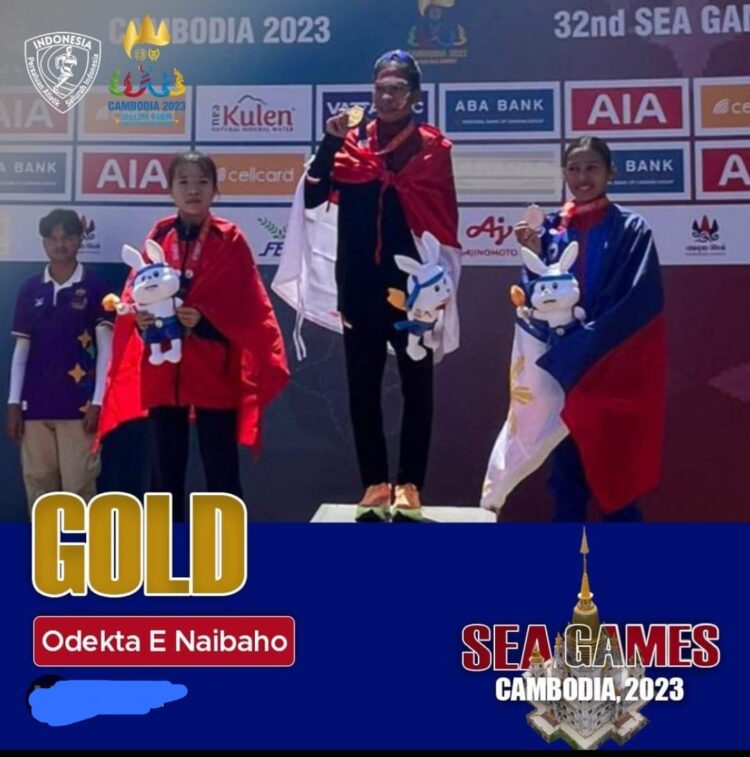 Atlit BIN Juara Sea Games 2023: Odekta Hatrick Menjadi Ratu Lari Indonesia Di Ajang Dunia