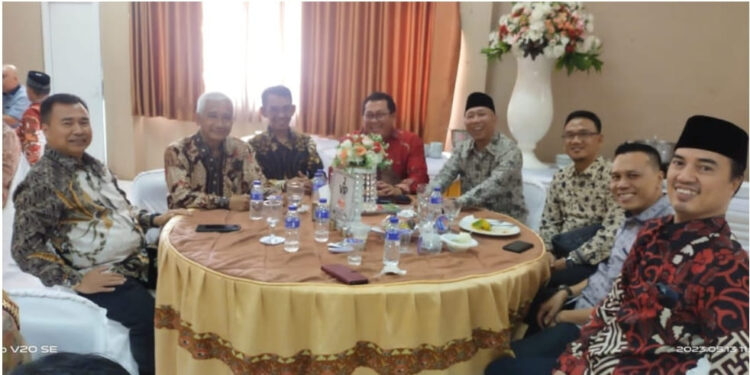 Ketua Umum SMSI dan Ketua Gerindra Lampung Hadiri Pernikahan Sekjen LBH SMSI