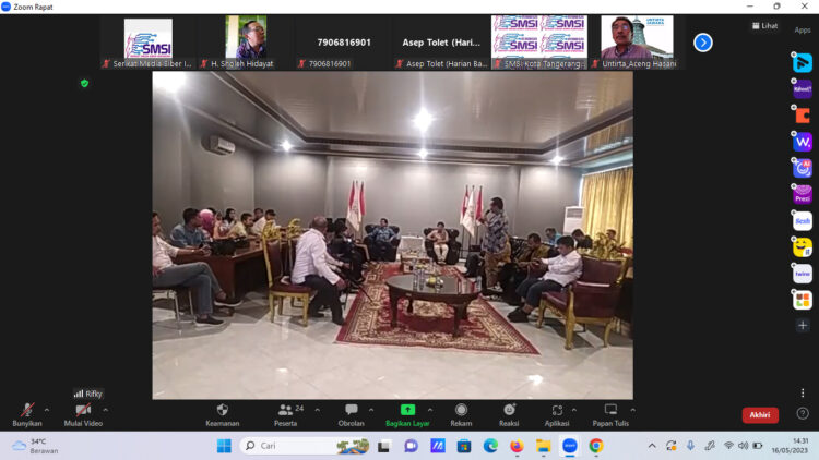 Pokja Konstituen Dewan Pers Banten dan Forum Pemred Gelar Diskusi  Bahas Rekam Jejak Calon Rektor Untirta