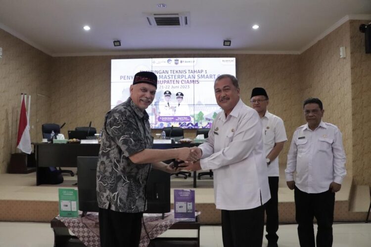 Jadikan Kota Cerdas, Pemkab Ciamis Gelar Bimtek Penyusunan Masterplan Smart City